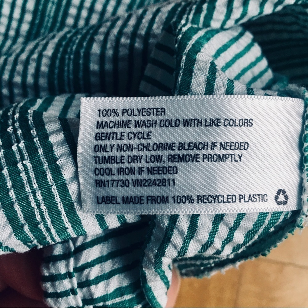 Universal Thread Striped, Drawstring Hem Tank Top… - image 5